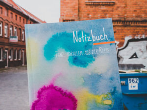 WESENsART-Produktbild: Notizbuch »Tanz, vorallem aus der Reihe«